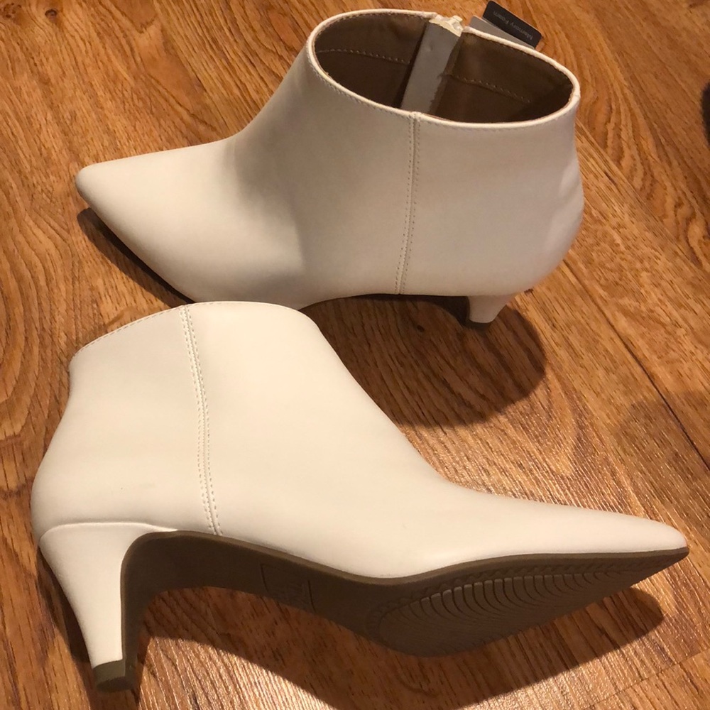 White bootie